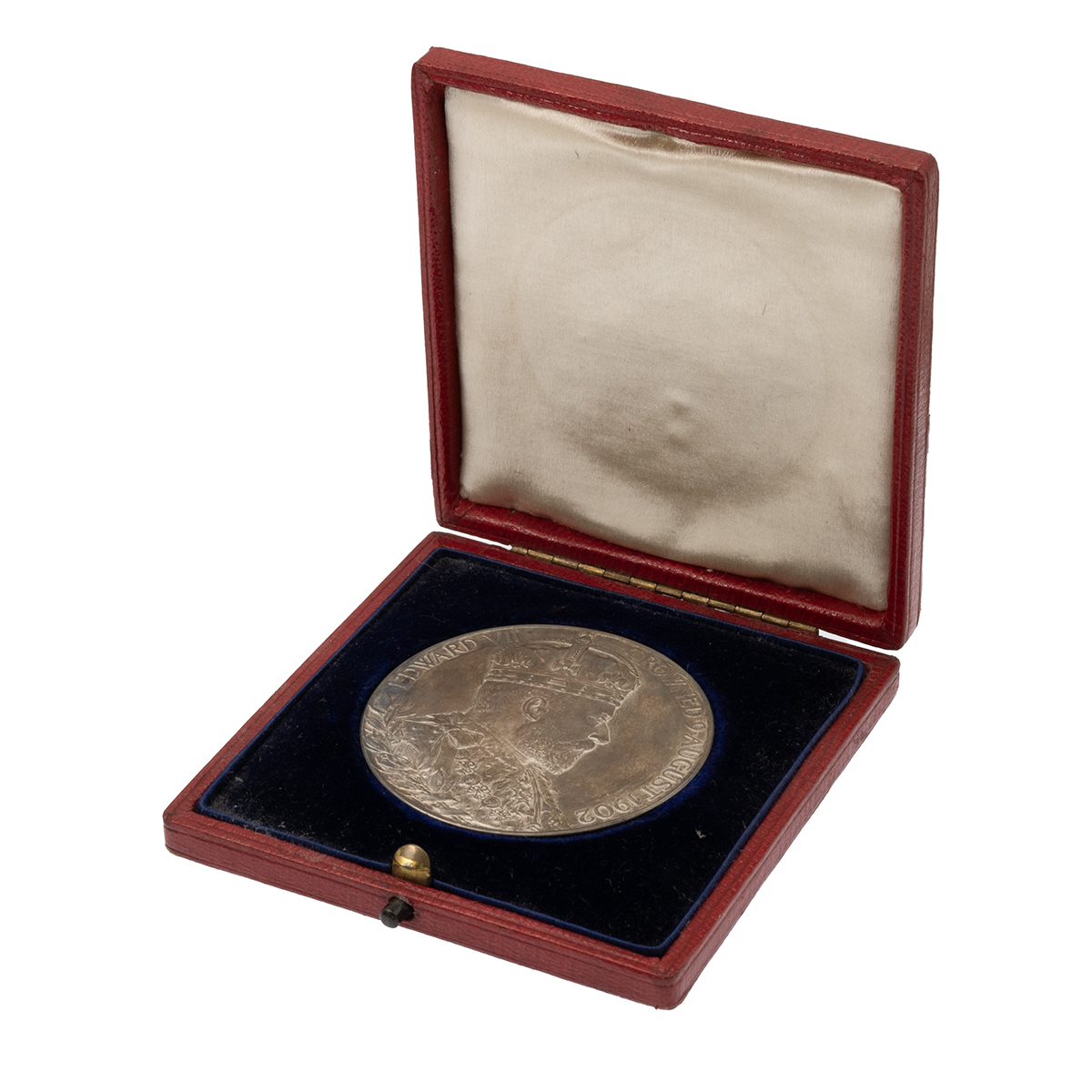 1902 King Edward VII official Royal Mint large silver coronation medal (Eimer 1871a, BHM 3737). O... - Image 3 of 4