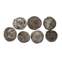 Seven (7) Roman silver AR Denarii, Republic to Severus Alexander, a range of grades, Emperors and...