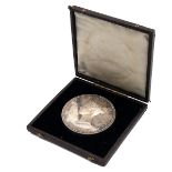 1856 National Department of Science and Art silver prize medal awarded to Mary E. Butler (Eimer 1...
