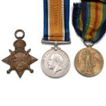 Medals (3) of 6713 Sapper William John Williams R.E. (S.R.). 1914-1915 Star, British War Medal 19...