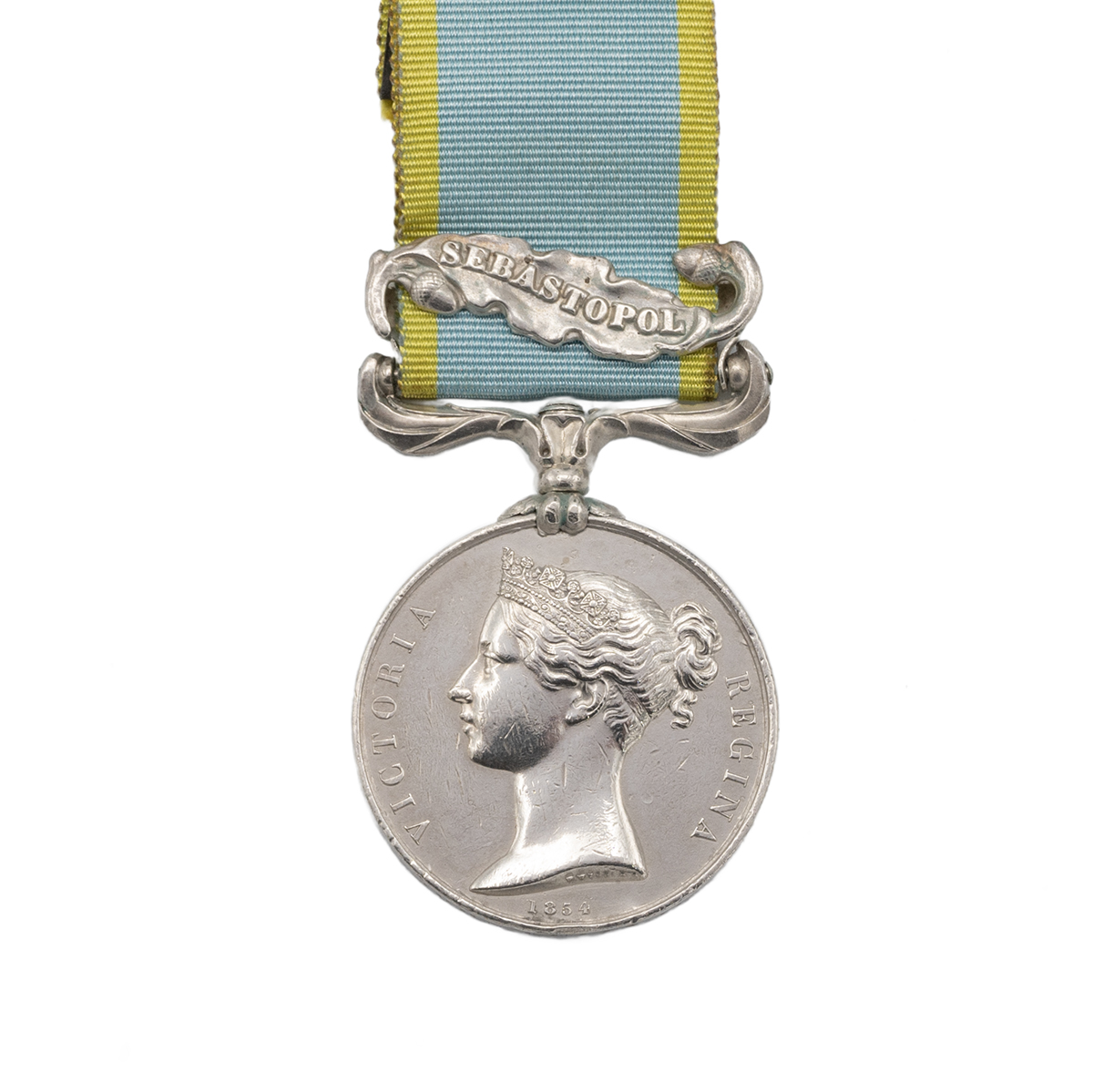 Crimea Medal with the clasp 'Sebastopol' of John Kelly of the 41st Regiment of Foot.