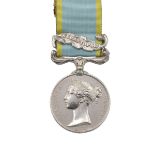 Crimea Medal with the clasp 'Sebastopol' of John Kelly of the 41st Regiment of Foot.