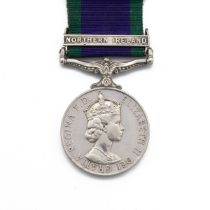 ERII General Service Medal 1962-2007 with clasp 'Northern Ireland' of 24407088 Fusilier R. Scanlo...