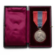 GV Imperial Service Medal of Joseph William Richardson. Sold with presentation box.