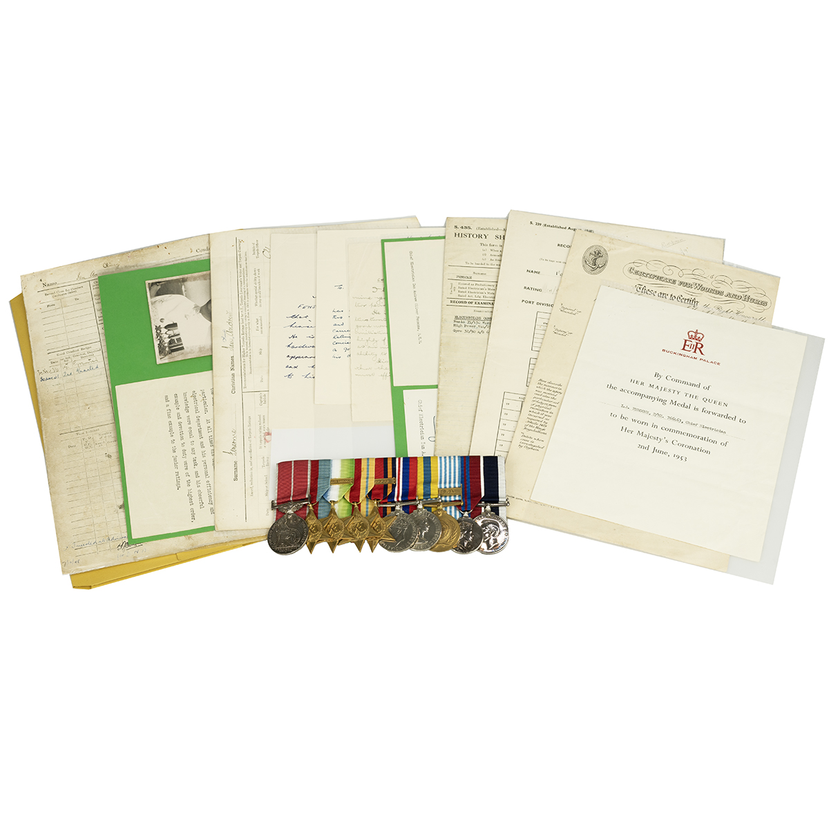 Medals (10) of PM/X 766463 Petty Officer Ian Andrew Oliver Fensome B.E.M. R.N. British Empire Med... - Image 2 of 2