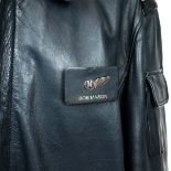 Vintage Pop's Leather flying jacket, RAF specification with navigator name stage that reads 'Bob ...