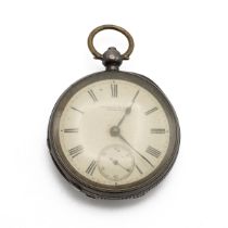 Silver pocket watch of 219941 Leading Seaman Arthur Edward Gartrell, inscribed 'J. Gartrell'. Sol...