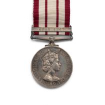 ERII Naval General Service Medal 1909-1962 with clasp 'Near East' of L/FX.910628 N.A.1.M(O) G. Cr...