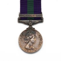 GVI General Service Medal 1918-1962 with clasp 'Malaya' of 23616879 Private J.A. Doherty of the 3...