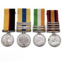 Medals (4) of 3258 Private George Edward Jones of 1st Battalion, The Queen's Own Cameron Highland...