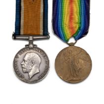 Medals (2) of 289222 Signals Petty Officer James McArdle R.N. British War Medal 1914-1920, and Al...