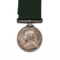 VR Volunteer Long Service Medal of 827 Sapper V.R. Rushbrook R.E. (Volunteers). Served with 2nd ...