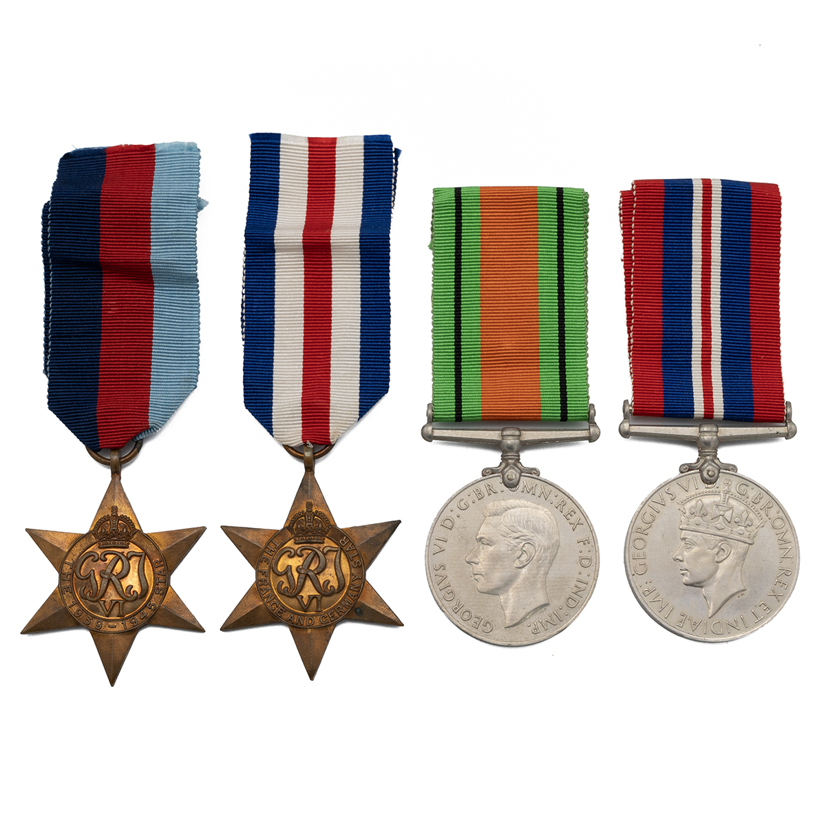 Medals (4) of W.R. Parnell of R.A.S.C. & A.C.C. To be sold with a box. 1939-1945 Star, France & G... - Image 2 of 2