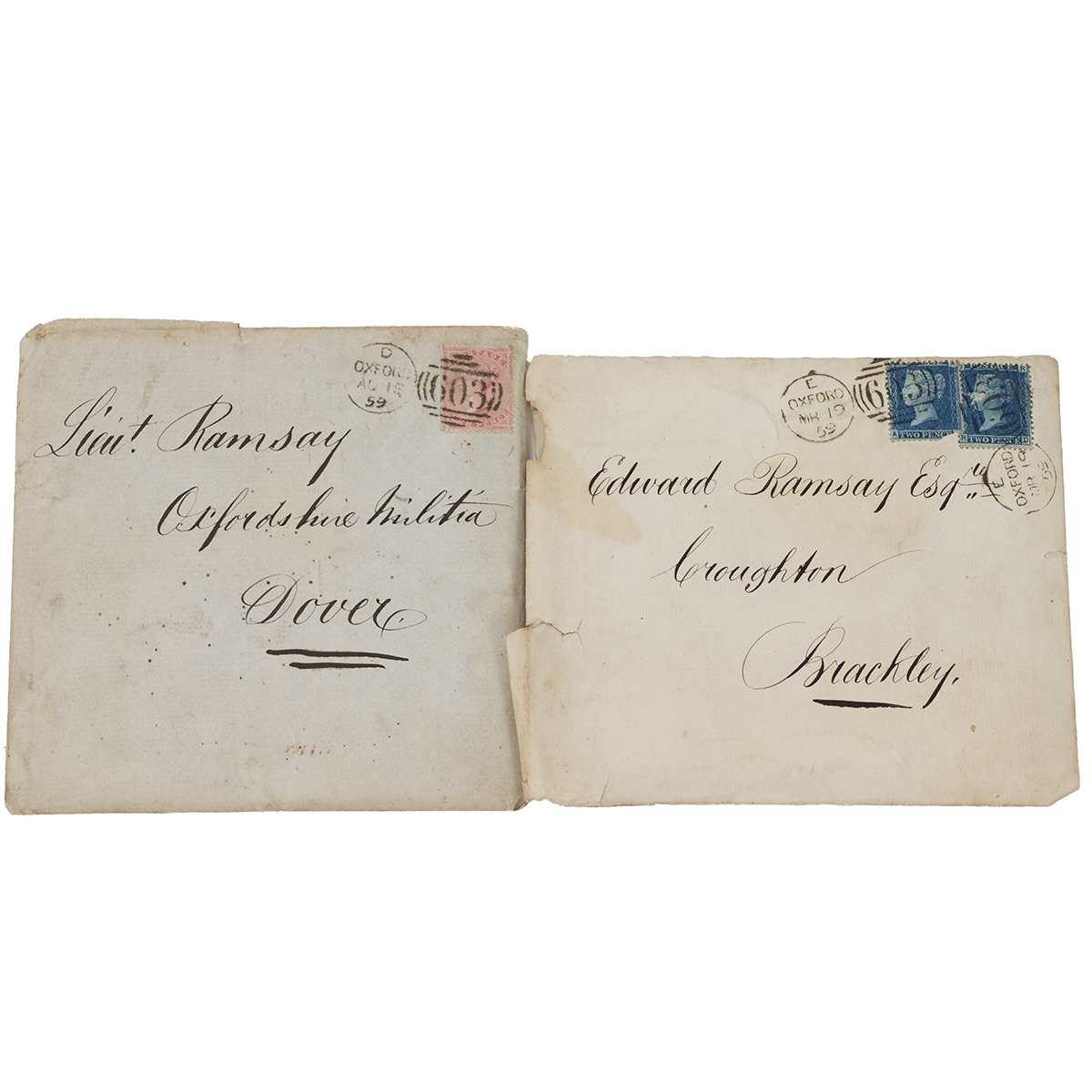 Papers of Captain Edward Ramsay of the Oxfordshire Militia. Lord Lieutenants Commission for appoi...