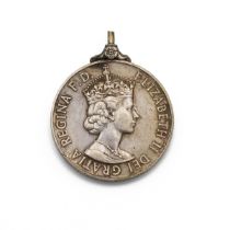 GVI General Service Medal 1918-1962 without a clasp, suspender or ribbon of 23584921 Signalman A....