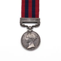 India General Service Medal 1854-1895 with clasp 'Burma 1887-89' of 1692 Private T. Sullivan of 2...
