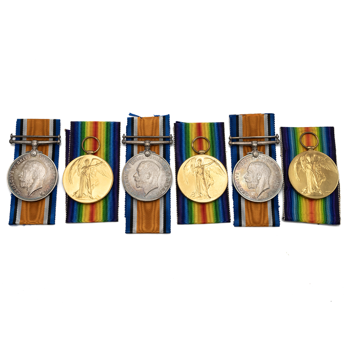 Medals (6) of the Kamerani brothers of 1st Battalion, Yemen Infantry (Aden Field Force). British ...