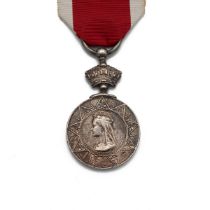 Abyssinian War Medal of 804 J. Wilson of 33rd Duke of Wellington's Regiment.