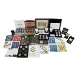 Proof coins, banknotes and sets, largely gold plated with a small amount of 925 silver proof. Inc...