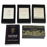 J.R.R.Tolkien interest - three De Luxe Edition books to include: "The Hobbit" (De Luxe First Edit...
