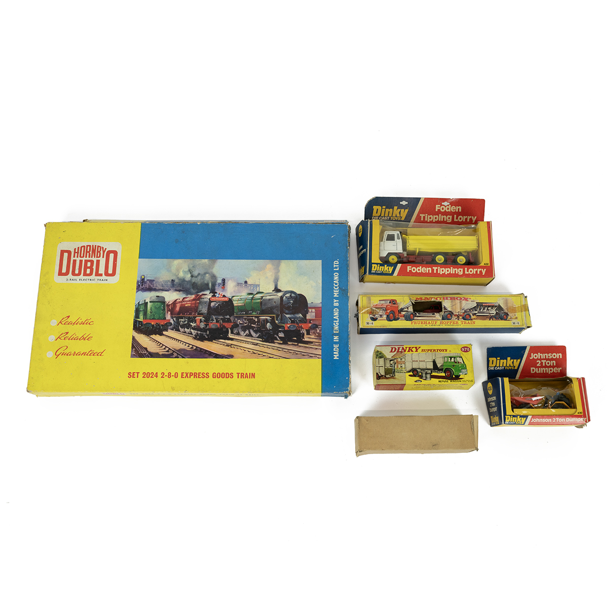 Boxed Hornby set 2024 Express goods train. Together with boxed: dinky foden tipping lorry 432, di... - Image 2 of 4