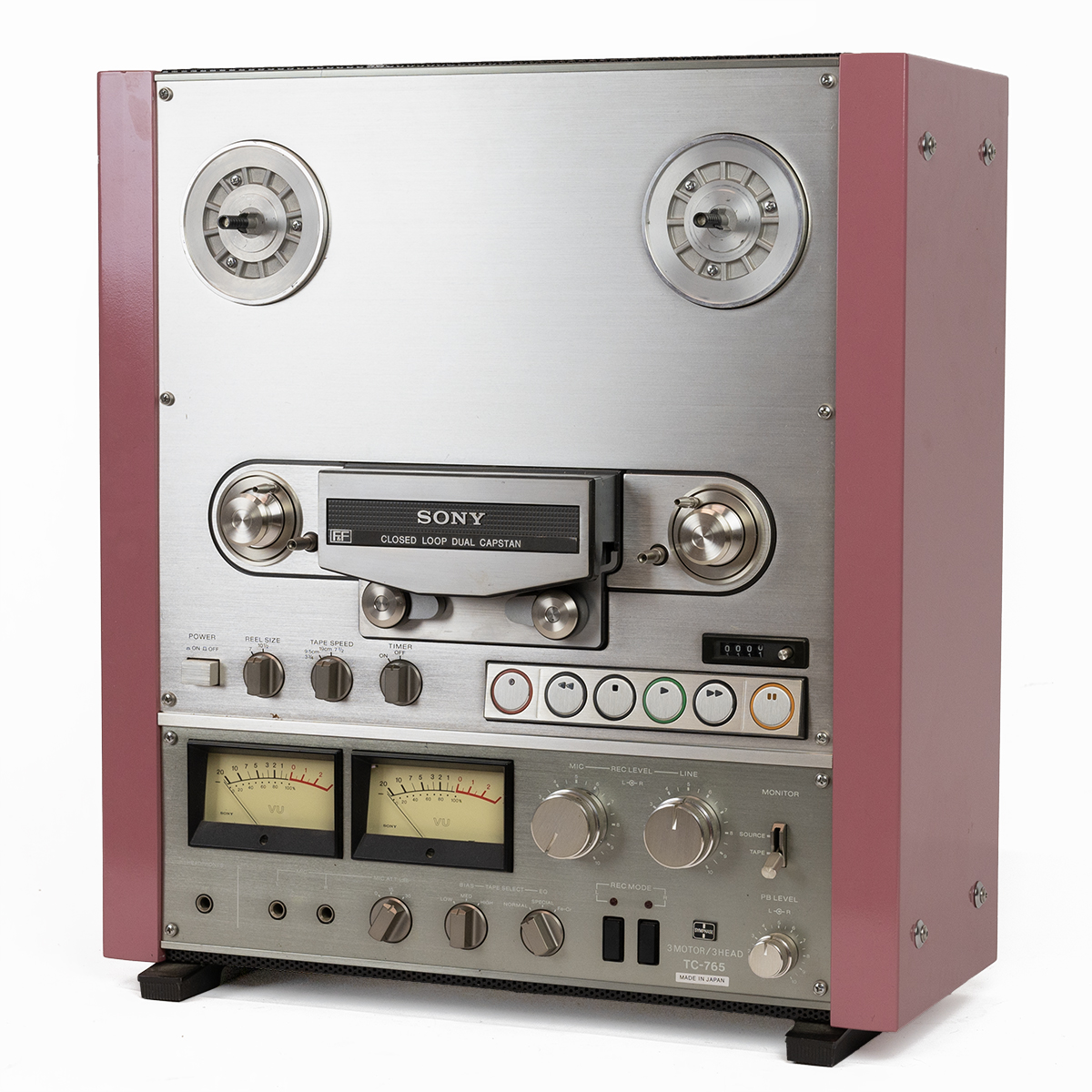 Audio Interest. Vintage Sony TC-765 reel to reel 'tapecorder' tape recorder. 3 motor, 3 head, clo... - Image 4 of 6