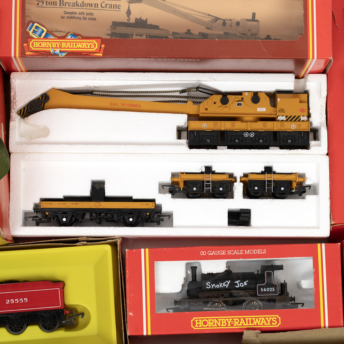 Quantity of mainly boxed Hornby 00 gauge railway trains and stock. To include R.782 Smokey Joe lo... - Image 2 of 4