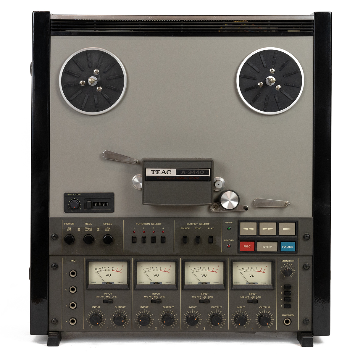 Audio Interest. Vintage TEAC A-3440 reel to reel tape recorder. 4 channel SIMUL-SYNC recording, 3... - Image 2 of 5
