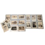 A Collection of 19th Century etchings published by the Art Journal, including etchings on wove pa...