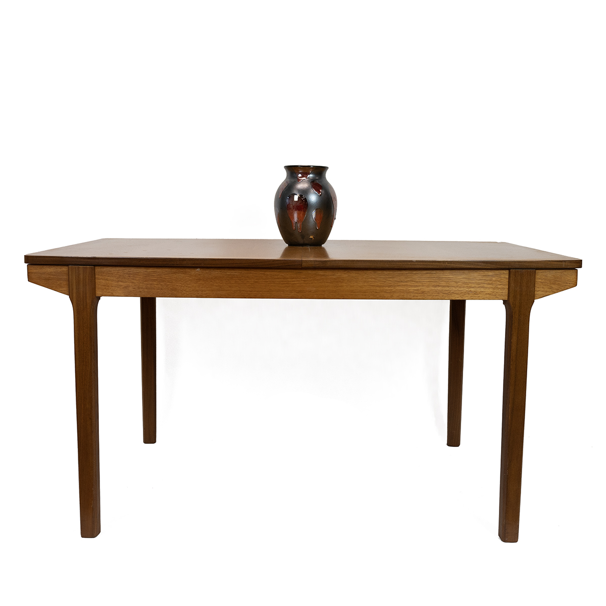 Mid century Nathan beech wood extending dining table and four chairs with three additional chairs... - Image 2 of 6