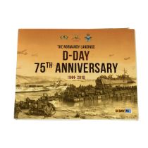 2019 D-Day Normandy Landings 75th Anniversary coin set from The Bradford Exchange. Includes one 9...