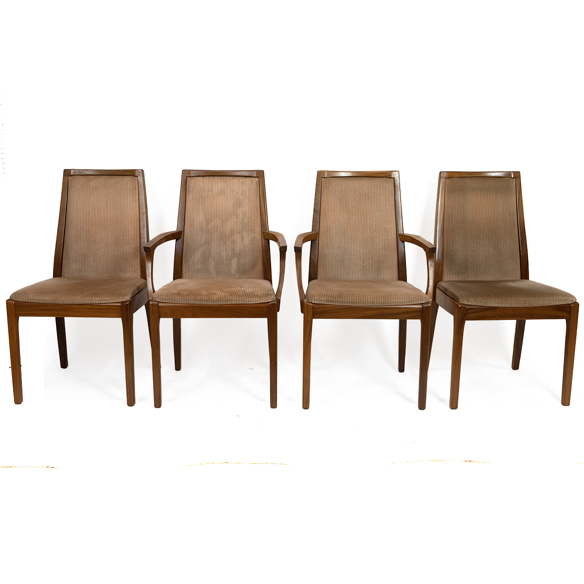 Mid century Nathan beech wood extending dining table and four chairs with three additional chairs... - Image 3 of 6