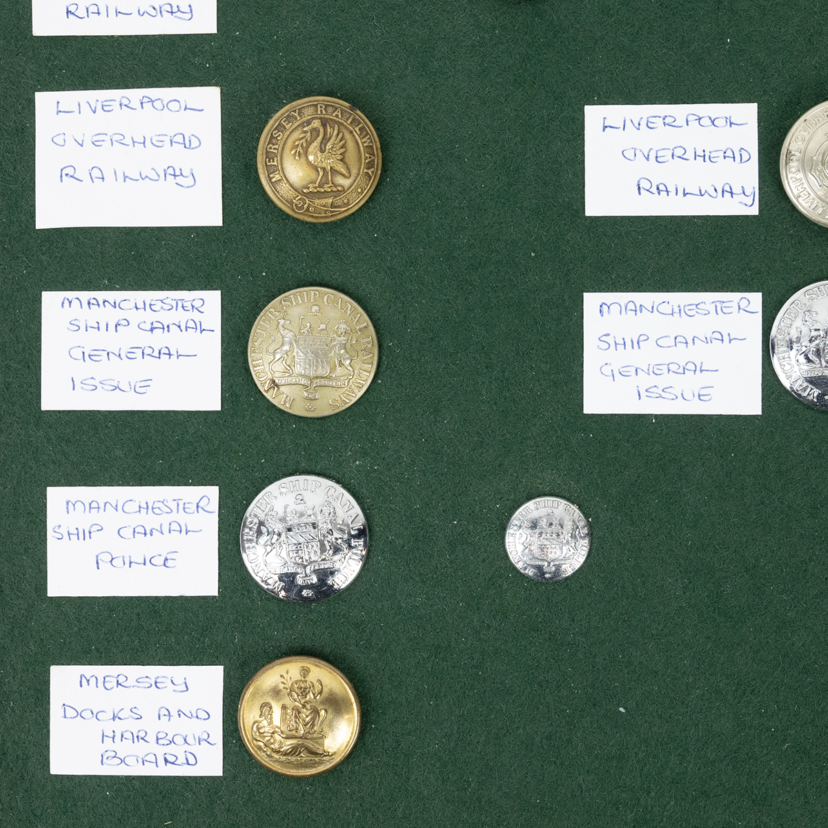 Quantity of mixed line Railway buttons. BR, BTC, British Transport Police, Pullman, Kent & East S... - Image 3 of 3