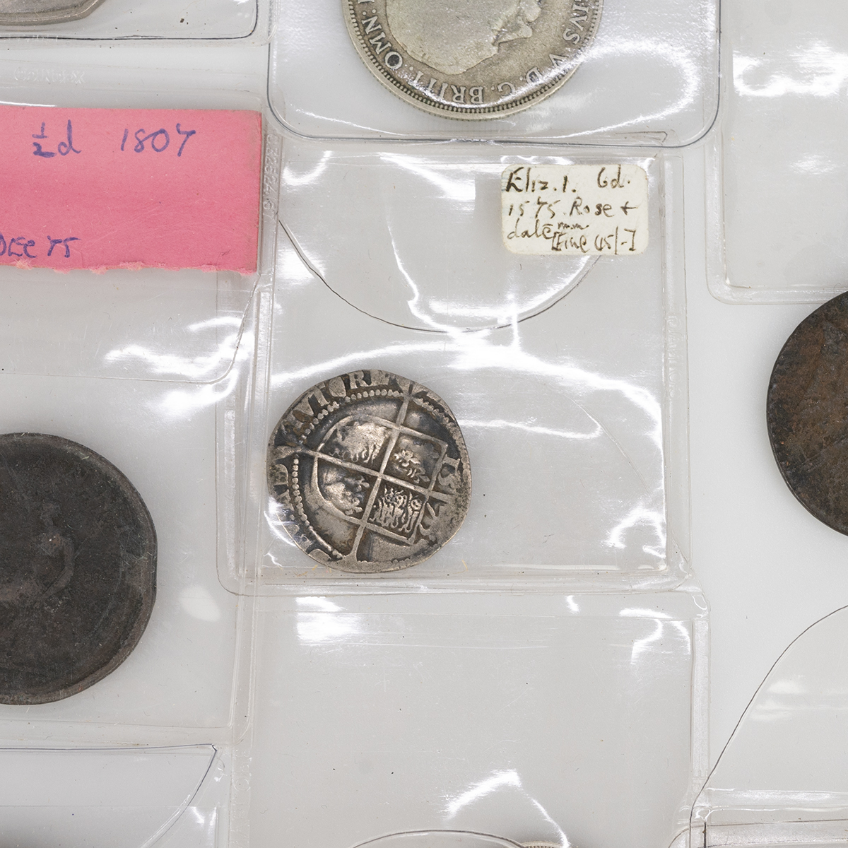 Collection of mixed British circulating coinage. Includes Isle of Man coinage, pre- and post-Deci... - Bild 3 aus 3