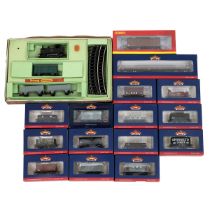 Boxed Triang Railways RP.D 00 gauge train set; together with boxed rolling stock by Hornby and Ba...