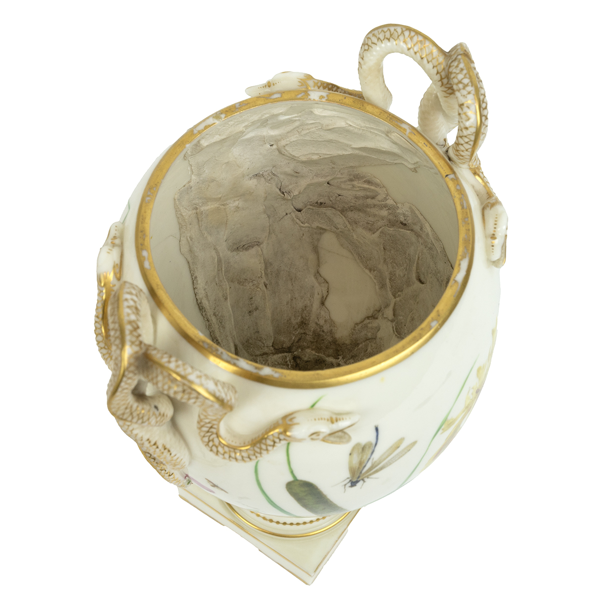 In the manner of Thomas Bott for Kerr & Binns Royal Worcester, circa 1850's, a pair of pot pourri... - Image 3 of 6