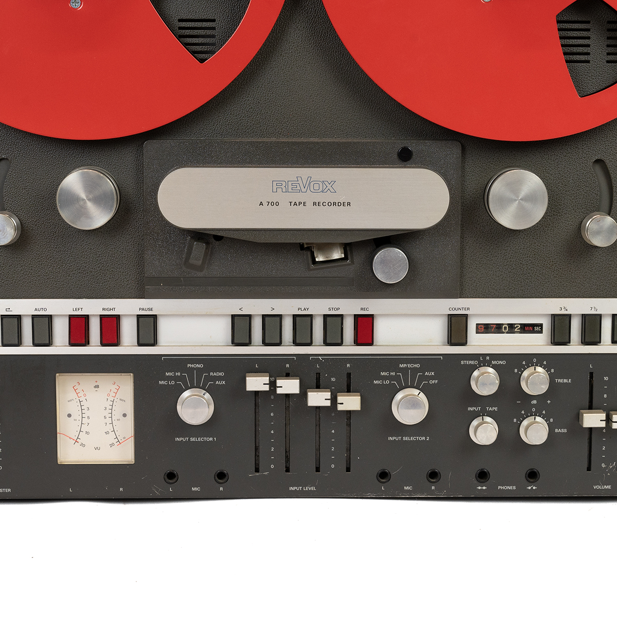 Audio Interest. Vintage 1970s Revox A700 reel to reel tape recorder. 110-250v, 50-60 Hz, 130w. 3 ... - Image 2 of 6