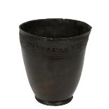 A Situla or bronze bucket, second half of 19th century Italian copy of a Roman example found at H...