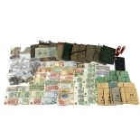 Collection of banknotes and circulating UK coins including a small quantity of pre-1947 and pre-1...
