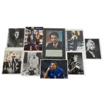 Autographs  - entertainment/T.V./film/music intrest - to include signed Warren Beatty cheque, Pau...