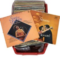 A large collection of records Lp’s and singles to include Nat King Cole, Madness, Bad Manners, Bi...