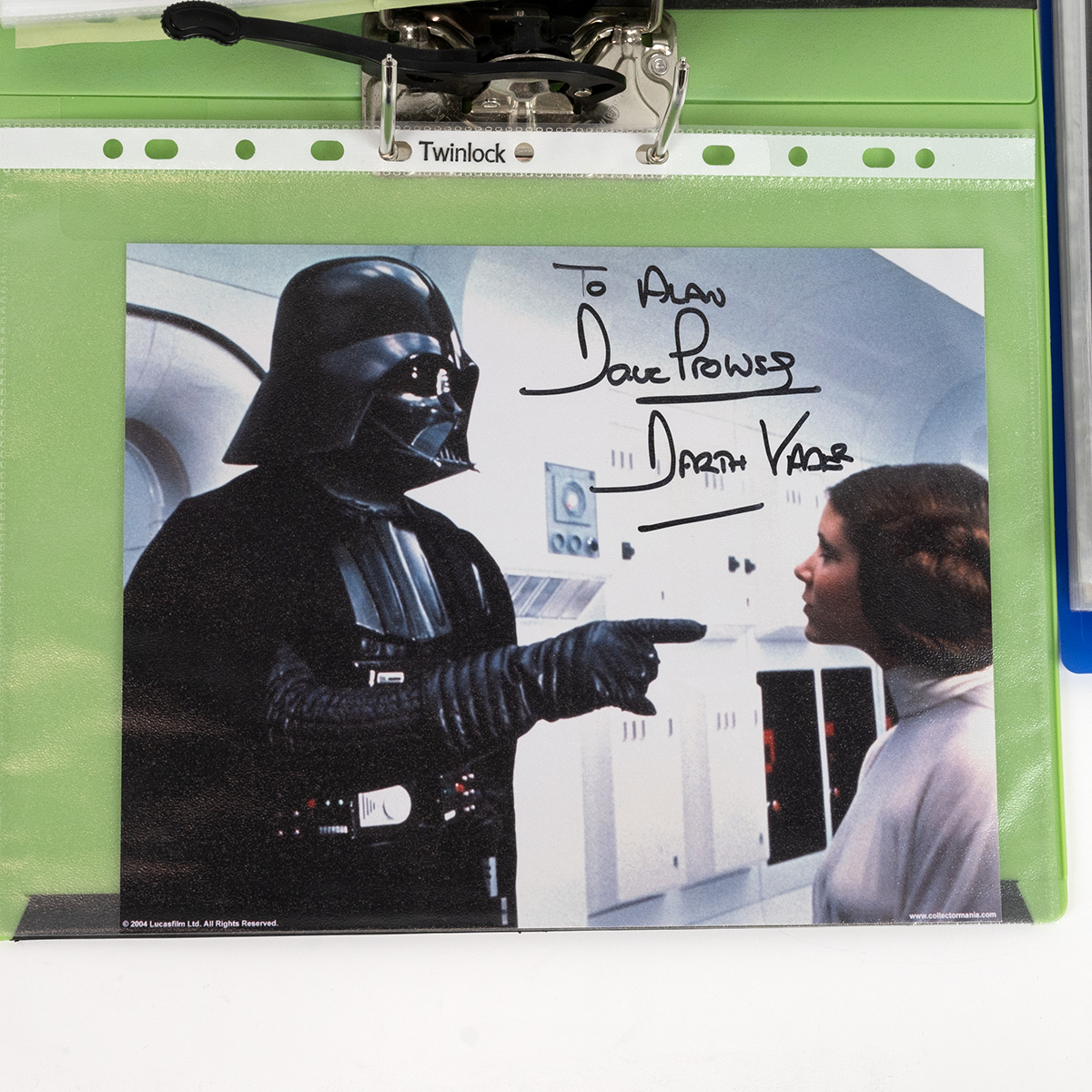Entertainment autographs- To include various Star Wars including 2x David Prowse (Darth Vader) an... - Image 2 of 3