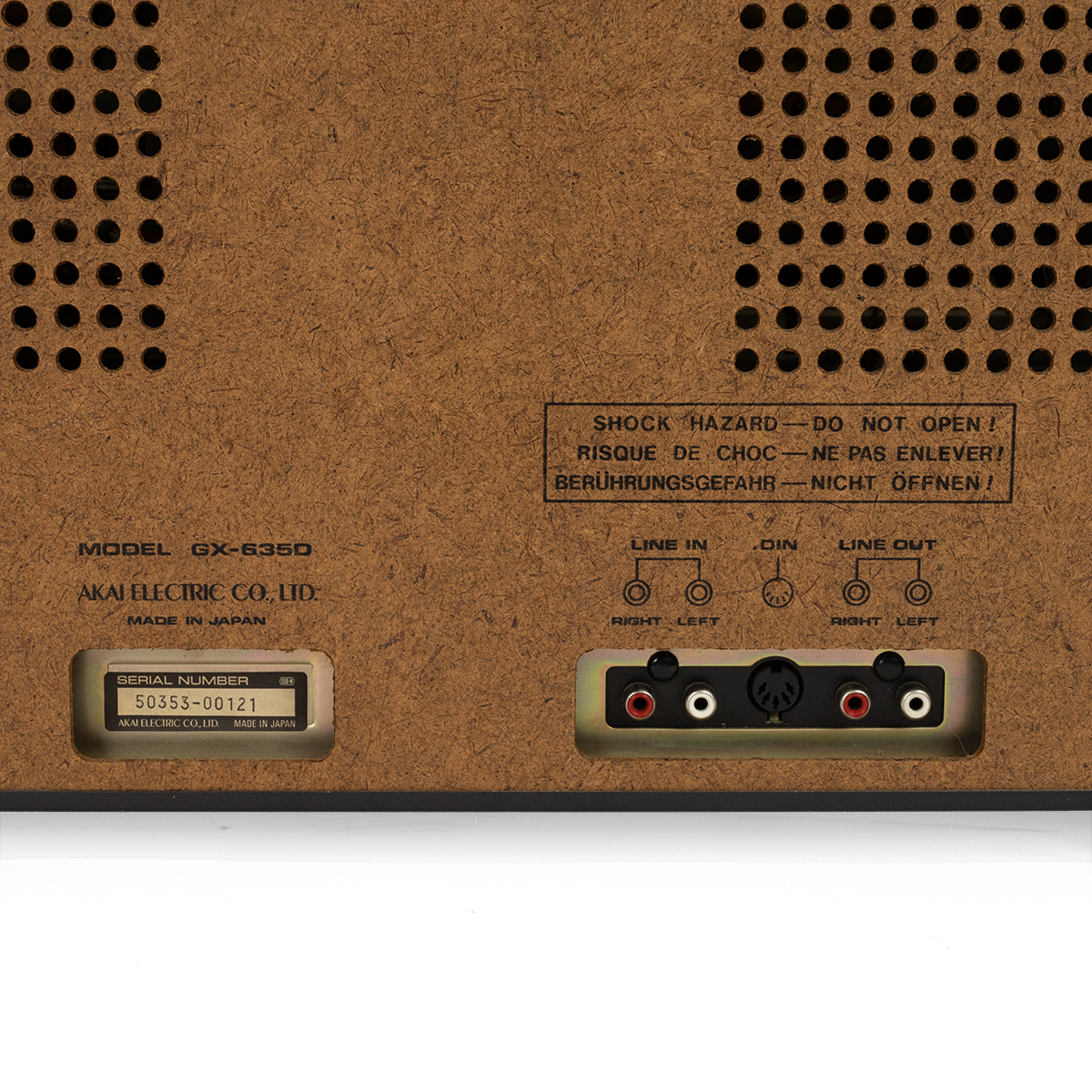 Audio Interest. Vintage Akai GX-6350D reel to reel 4 track stereo tape deck. 3-motor direct capst... - Bild 5 aus 5