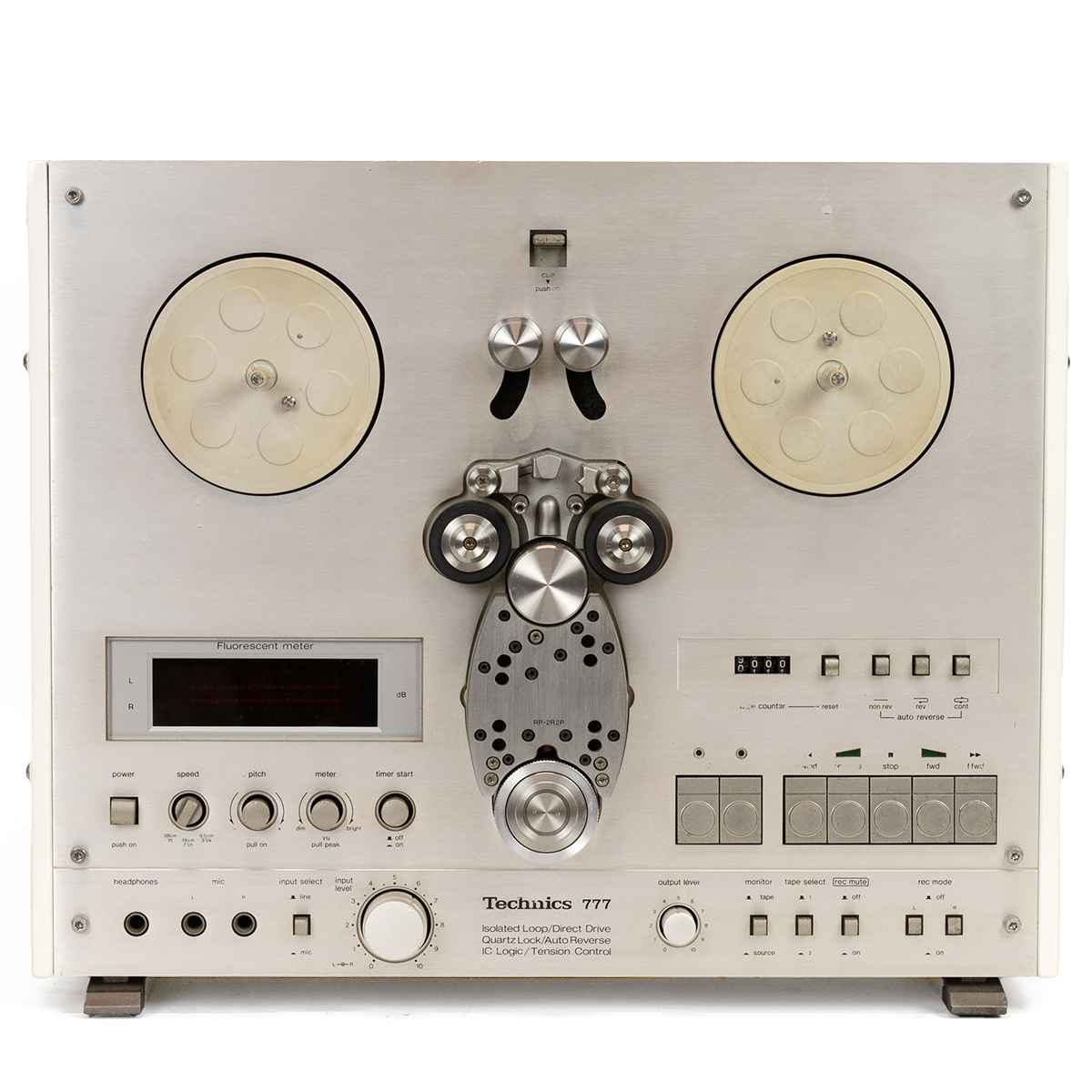 Audio Interest. Vintage Technics RS-777 reel to reel tape player. Isolated loop, direct drive, qu...