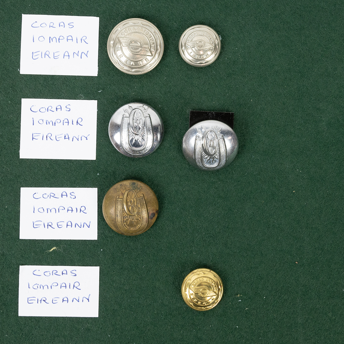 Quantity of Irish railway buttons and badges. Great Northern Railway of Ireland, Londonderry and ... - Image 2 of 3