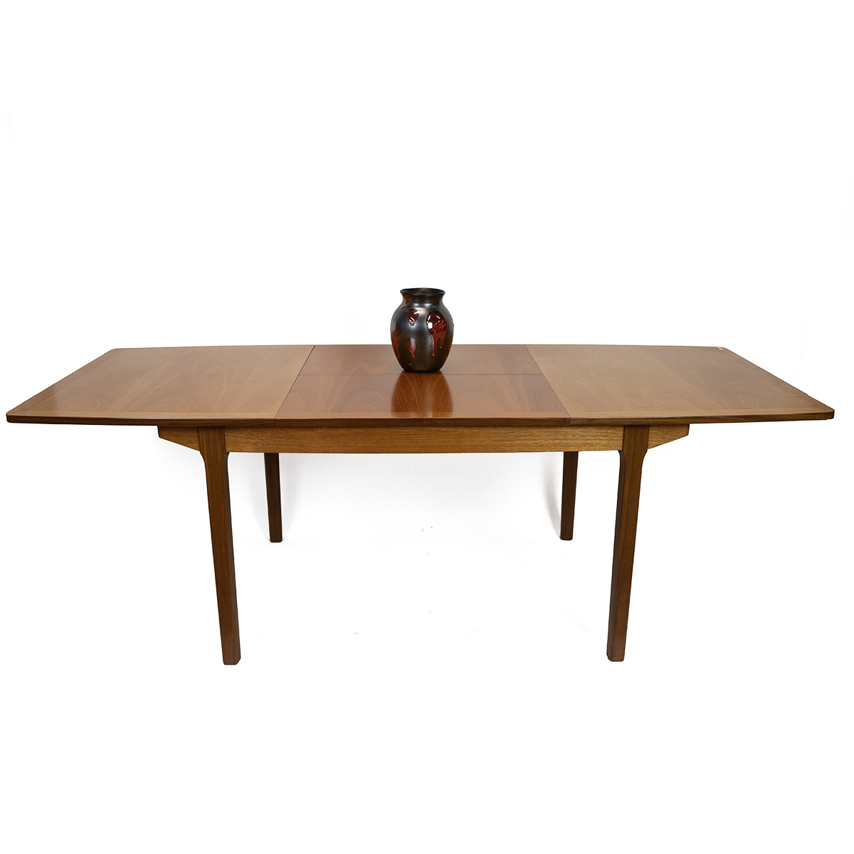 Mid century Nathan beech wood extending dining table and four chairs with three additional chairs... - Image 5 of 6