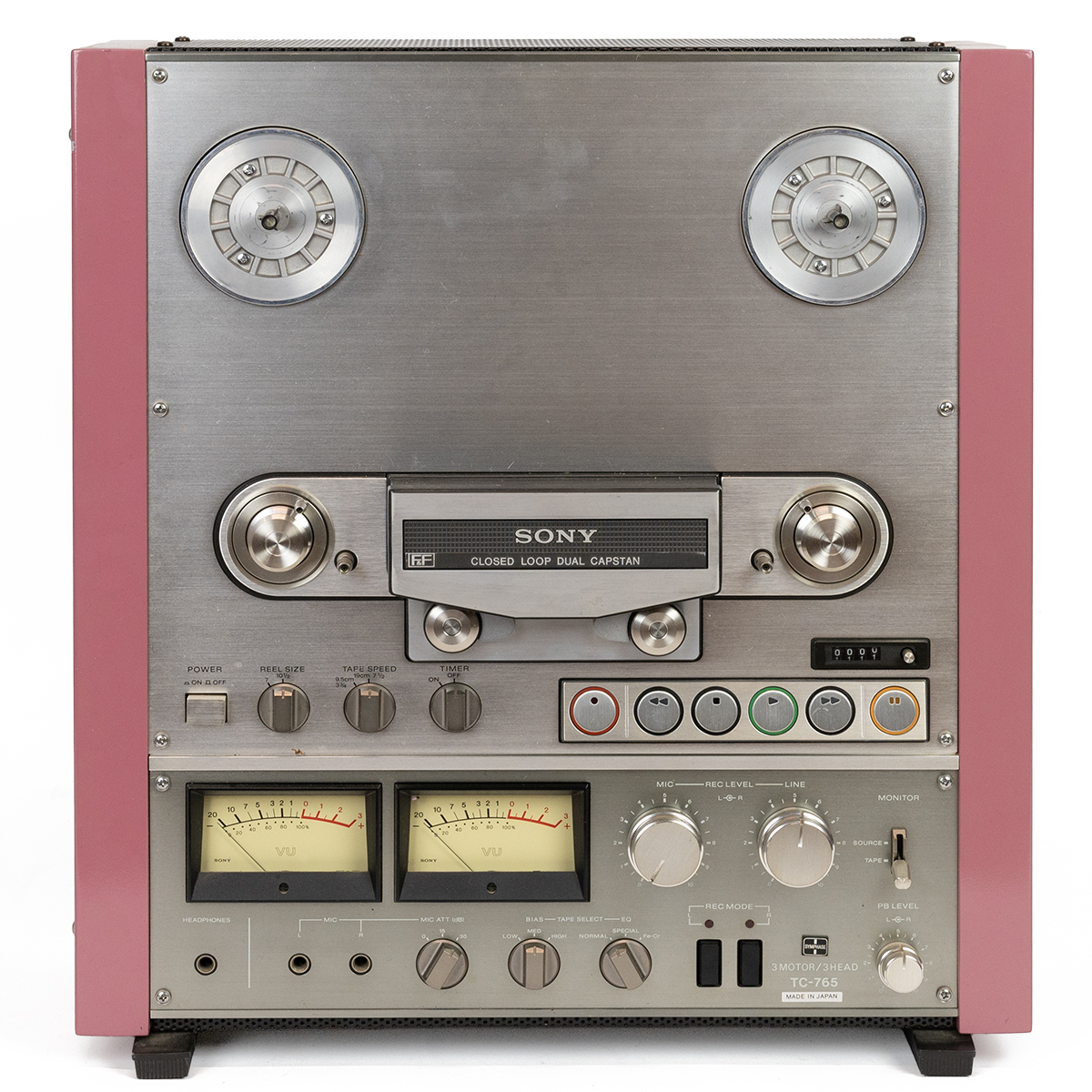 Audio Interest. Vintage Sony TC-765 reel to reel 'tapecorder' tape recorder. 3 motor, 3 head, clo... - Bild 3 aus 6