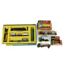 Boxed Hornby set 2024 Express goods train. Together with boxed: dinky foden tipping lorry 432, di...