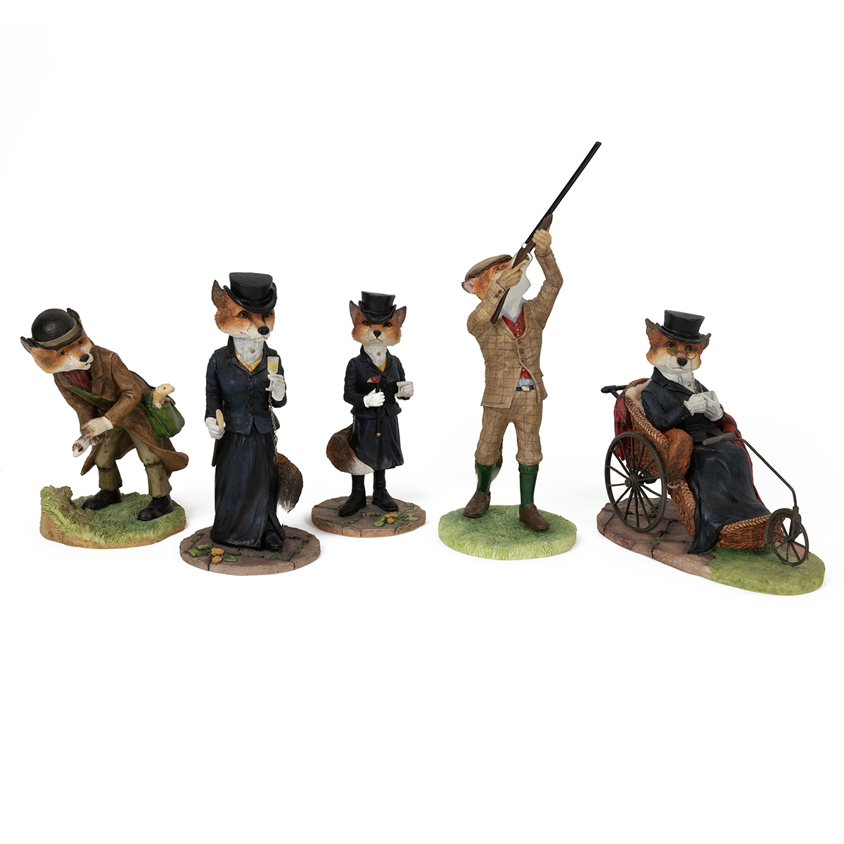 Border Fine Arts - a collection of Reynard Estates figurines to include "Tally Ho!", "Lady Camill... - Image 2 of 6