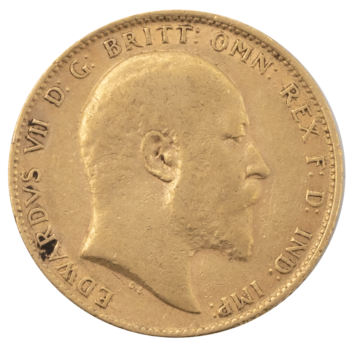 A 1907 full gold Sovereign. - Image 2 of 2